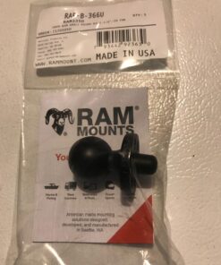 RAM Mounts Ball Adapter with 1/4"-20 Threaded Stud for Action Cameras RAP-B-366U with B Size 1" Ball 38 710kcmHDXdL