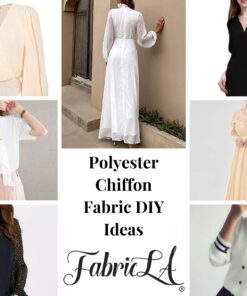 Chiffon Fabric - Lightweight - 60"W - Perfect for Venue Decorations & Apparel - 10 Yards (Ivory) 10 Yard Ivory 11 710kdDvGHqL