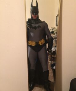 Rubie's Costume Men's Arkham City Deluxe Batman Gloves One Size Black 26 710kjwpIVCL