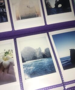 Fujifilm INSTAX WALLET ALBUM 108 GRAPE 20 710mWSNjgpL