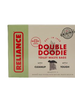 Alternative view of Reliance Products 2683-03 Double Doodie Toilet Waste Bags (6-Pack), Black