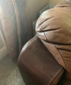 ONine Leather Repair Patch,Self-Adhesive Couch Patch,Multicolor Available Scratch Leather 8X11 Inch Peel and Stick for Sofas, Car Seats Hand Bags Jackets(New Dark Brown) 8" x 11" New Dark Brown 49 710nZizEs5L