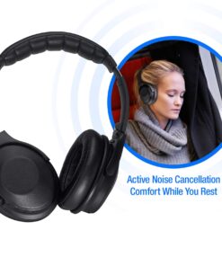 Rosewill Active Noise Cancelling Wireless Bluetooth Headphones, ANC Over Ear Wireless Headset Ideal for Travel, Rechargeable Long Lasting Battery Life/Continuous Play and Sound Quality 11 710niyt9GgL