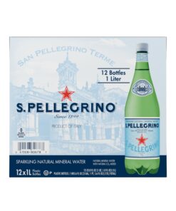 S.Pellegrino Sparkling Natural Mineral Water, 33.8 fl oz. Plastic Bottles (Pack of 12) Sparkling water 33.81 Fl Oz (Pack of 12) 26 710o7ftTHZL