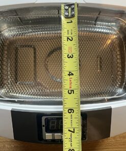 iSonic P4820-WSB Commercial Ultrasonic Cleaner, 2.6Qt/2.5L/White Color, Stainless Steel Wire Mesh Basket, 110V 02. P4820-WSB 15 710oRO q qL