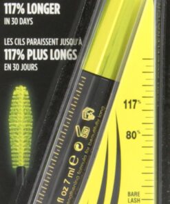 Alternative view of Rimmel London Lash Accelerator Mascara, Ultra-Lengthening, Grow-Lash Complex, Hybrid Bristle Brush, 003, Extreme Black, 0.23oz