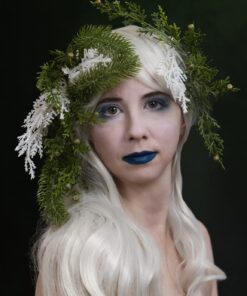 Rbenxia Curly Cosplay Wig Long Hair Heat Resistant Spiral Costume Wigs Anime Fashion Wavy Curly Cosplay Daily Party Silver 32" 80cm 43 710p6uKQbQL