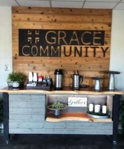 Mind Reader, Countertop Organizer, Coffee Bar, Kitchen Cup and Condiment Station, 17.875" L x 9.5" W x 6.625" H, Black 17.875"L x 9.5"W x 6.625"H, 42 710pPz3uotL