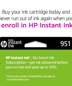 HP 951 Cyan, Magenta, Yellow Ink Cartridges | Works with HP OfficeJet 8600, HP OfficeJet Pro 251dw, 276dw, 8100, 8610, 8620, 8630 Series | Eligible for Instant Ink | CR314FN, Combo 3-Pack 26 710pjMxtj6S