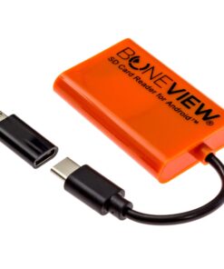 SD Card Reader for Android - Type C USB Trail Camera Viewer, Deer Hunting Accessories for Game Cam Memory Chip Reading on Smart Phones Samsung Galaxy, Google Pixel, Moto Droid, Includes Zipper Case 29 710qr7t2L