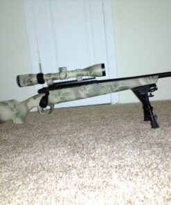 AVAWO Hunting Rifle Bipod - 6 Inch to 9 Inch Adjustable Super Duty Tactical Rifle Bipod 34 710rQRABbiL