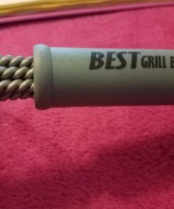 BEST BBQ Grill Brush Stainless Steel 18" Barbecue Cleaning Brush w/Wire Bristles & Soft Comfortable Handle - Perfect Cleaner & Scraper for Grill Cooking Grates 35 710ruo EauL