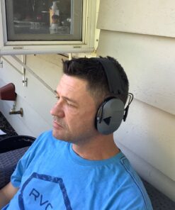 Peltor Sport RangeGuard Electronic Hearing Protector, NRR 21 dB, Ear Protection for the Range, Shooting and Hunting, Gray 38 710s44fP7EL