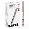 Uniball Vision Rollerball Pens, Red Pens Pack of 12, Fine Point Pens with 0.7mm Medium Red Ink, Ink Black Pen, Pens Fine Point Smooth Writing Pens, Bulk Pens, and Office Supplies 12 710t8FpF1L