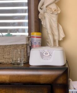 GOGO pure Baby Wipe Warmer and Dispenser, Advanced Features with 4 Bright Auto Off LED Ample Lights for Easy Nighttime Changes, Dual Heat for Baby's Comfort, Improved Design and Only at Amazon 47 710t8wvVsLL