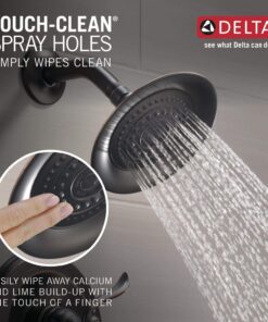 Delta Faucet Windemere 14-Series Tub and Shower Faucet Set, Shower Handle, Oil Rubbed Bronze Shower Faucet, Delta Shower Trim Kit, Oil Rubbed Bronze BT14496-OB (Valve Not Included) Without Rough Tub/Shower Faucet 27 710tfRKnBaL