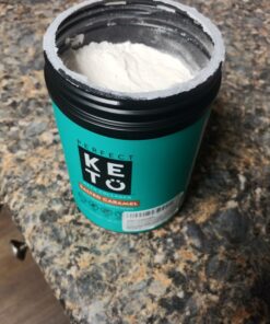 Perfect Keto Collagen Peptides Protein Powder with MCT Oil - Grassfed, GF, Multi Supplement, Best for Ketogenic Diets, Use as Keto Creamer, in Coffee and Shakes for Women & Men - Salted Caramel 35 710tsaVLXcL 3