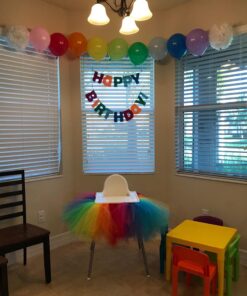 Charmed Rainbow Color Tulle Assortment, 6 inch by 25 Yard Spool (8 Pack) 27 710uOsZneHL