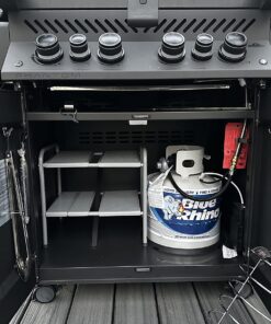 Simple Houseware Under Sink 2 Tier Expandable Heavy Duty Metal Shelf Organizer Rack, Silver (Expand from 15 to 25 inches) Expandable Shelf 41 710vEFV8CvL