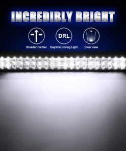 Alternative view of AutoFeel LED Light Bar Kit 52 Inch + 22 Inch + 4PCS 4Inch 32000LM 6000K Light Bars Flood Spot Beam Combo for Truck SUV ATV UTV Boat