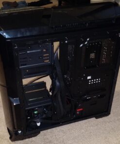 Thermaltake Versa N21 Black Edition Translucent Window Panel SPCC ATX Mid Tower Computer Chassis CA-1D9-00M1WN-00 57 710wbh1tlYL