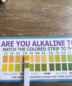 Just Fitter pH Test Strips for Testing Alkaline and Acid Levels in The Body. Track & Monitor Your pH Level Using Saliva and Urine. Get Highly Accurate Results in Seconds. 1 29 710x1byjZzL