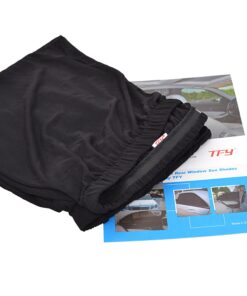 TFY Universal Car Side Window Sun Shade - Protects Your Kids from Sun Burn - Double Layer Design - Maximum Protection - Fit Most of Vehicle - 2 Pieces (Regular Contoured Window) Regular Contoured Window 29 710x3LHomqL