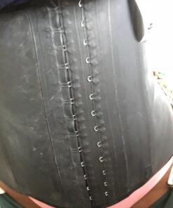 Ann Chery 2027 Corset Waist Trainer for Women’s Weight Loss - Colombian Waist Cincher With Straps - 3 Hook Vest Body Shaper XXL/40 Black 30 710xKcCWGUL