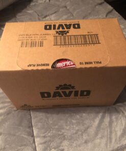 DAVID Seeds Cracked Pepper Flavored Salted and Roasted Jumbo Sunflower Seeds, Keto Friendly Snack, 5.25 OZ Bags, 12 Pack 5.25 Ounce (Pack of 12) 31 710xaUFFSzL