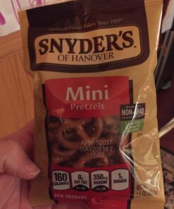 Snyder's of Hanover, Mini Pretzels, Individual Packs, 48 Ct Minis 48 Count 29 710ylh GvPL 1