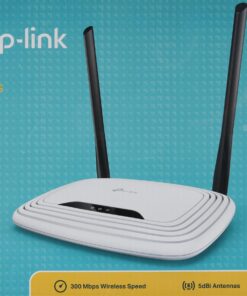 Alternative view of TP-Link N300 Wireless Extender, Wi-Fi Router (TL-WR841N) - 2 x 5dBi High Power Antennas, Supports Access Point, WISP, Up to 300Mbps