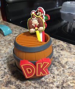 PDP Donkey Kong Barrel Game Card Storage - Nintendo 2DS 21 710z4BJRPVL