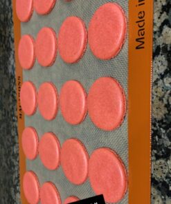 Silpat Perfect Macaron Non-Stick Silicone Baking Mat, 11-5/8" x 16-1/2", Orange 88 710zuCVT JL