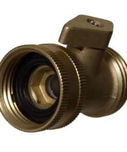 Mintcraft GB9111A3L Brass Garden Hose Shut Off 14 710zv4qtNIL