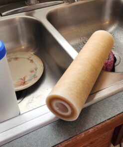 iSpring RCC7, NSF Certified, High Capacity Under Sink 5-Stage Reverse Osmosis Drinking Filtration System, 75 GPD, Brushed Nickel Faucet 37 71107hOphaL