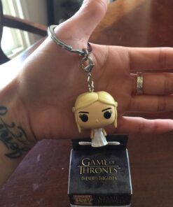 Funko POP Keychain: GOT - Daenerys Targaryen 1.5" White, Ivory 15 7110GnAF gL