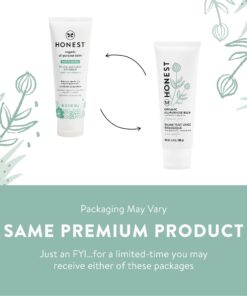 The Honest Company Organic All Purpose Balm | Gentle for Baby | Soothes + Moisturizes | Plant-Based + Hypoallergenic | 3.4 oz All Purpose Balm, 3.4 oz 20 7110hZ8pIlL