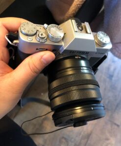 58mm Lens Cap Bundle - 4 Snap-on Lens Caps for DSLR Cameras - 4 Lens Cap Keepers - Microfiber Cleaning Cloth Included - Compatible Nikon, Canon, Sony Cameras (58mm) 58mm 75 71133wfCh7L