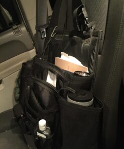 Uncle Mike's Standard Car Seat Organizer Side-Armor Car Seat Black Organizer 1,124 cu in /18.4 L, Poly Bag 53561 15 7113AjBw1L