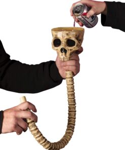 Fun World Skull Beer Funnel One Size 15 7113OBHOlpL