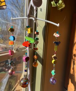 AFUNTA Baby Crib Mobile Music Box Holder Arm Bracket Nut Screw Box Mobile 18 7114Cn 13L