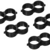 Orbit 65443 1/2" Drip Irrigation Drip Figure 8 End Clamp, 5 Pack 10 7114DDGOAVL