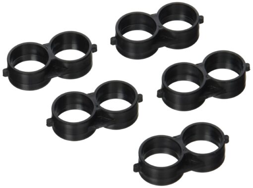 Orbit 65443 1/2" Drip Irrigation Drip Figure 8 End Clamp, 5 Pack