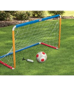 Little Tikes Easy Score Soccer Set Game Outdoor Toys for Backyard Fun Summer Play - Goal with Net, Ball, and Pump Included - Lawn Activities for Kids, Toddlers, Boys Girls Ages 2+ 15 7114r7ynIlL