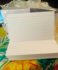 Oxford 31EE Ruled Index Cards, 3" x 5", White, 1,000 Cards (10 Packs of 100) (31) 3 x 5, 1000 Count 32 71151ssop3L