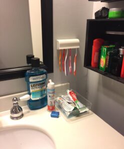 Eslite Toothbrush Holder with Cover (Ivory White) 41 7116O6e5DSL