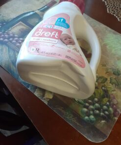 Dreft Stage 1: Newborn Hypoallergenic Baby Laundry Detergent Liquid Soap (HE), Natural for Baby, Newborn, or Infant, 46 Fl Oz (Pack of 2) 48 7116ZtmKzLL