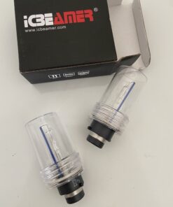 ICBEAMER 8000K D2S D2C D2R Xenon Factory HID Direct Replacement for 66040 66240 85122 OEM Headlight low beam Color Light Blue bulb D2S/D2R 36 7117MDfyGJL