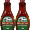 Maple Grove Farms Vermont Sugar Free Syrup, 12 Fl Oz (Pack of 2)