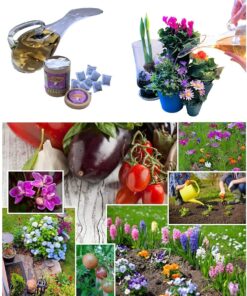 TeaDrops Organic All Purpose Plant Fertilizer – 16 Liquid Indoor House Plant Food Packets – Make up to 32 Gallons (Easy use in Watering Can & Containers, Ecofriendly) All Purpose Fertilizer 35 711950BAVNL 1